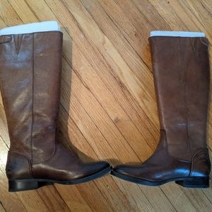 Gorgeous Brown Leather Riding Boots